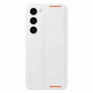 Samsung Silicone Grip Cover Case for Samsung Galaxy S23 silicone case with wrist strap white (EF-GS911TWEGWW)eng