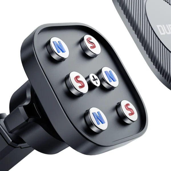 Dudao magnetic car phone holder with telescopic arm black (F6Max)eng
