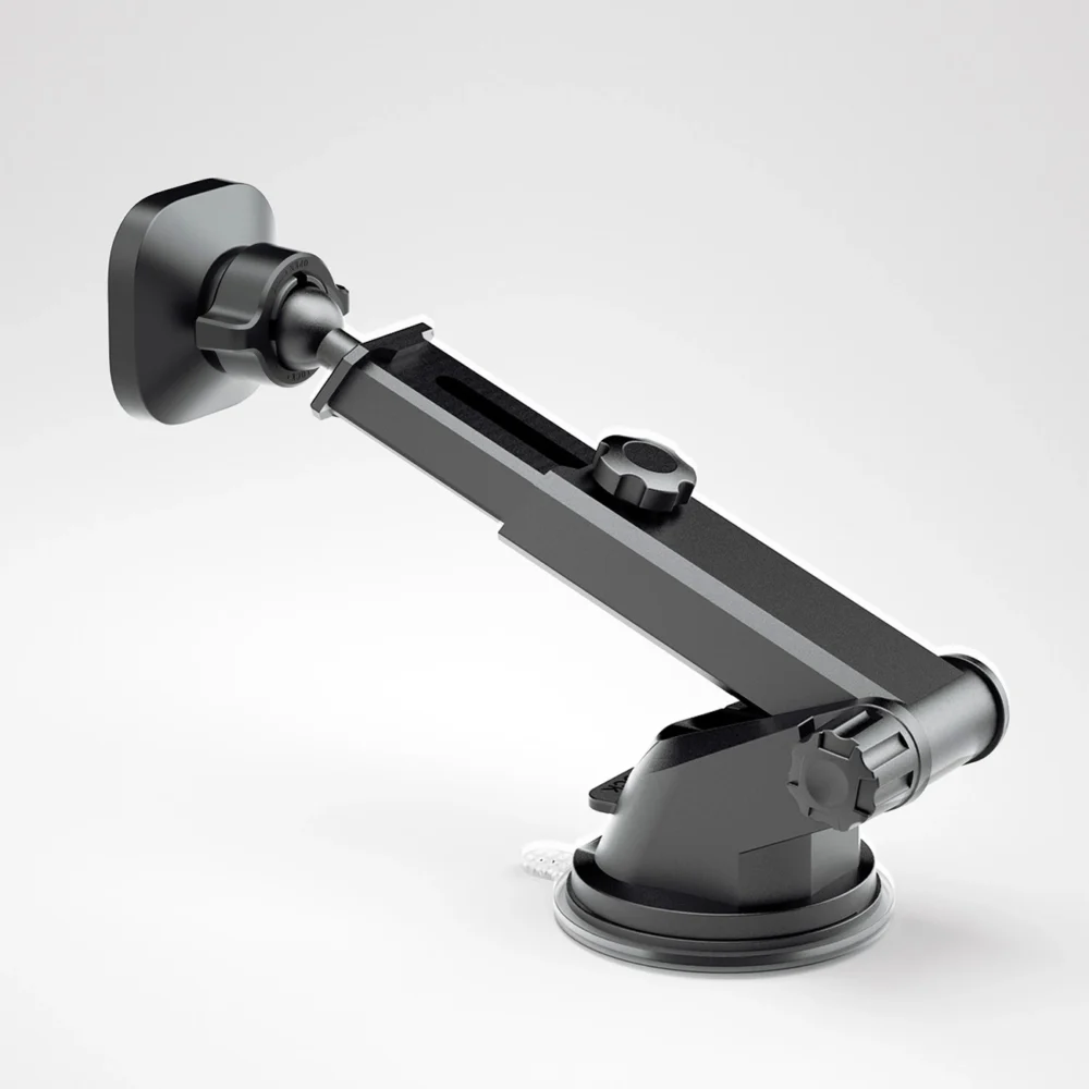 Dudao magnetic car phone holder with telescopic arm black (F6Max)eng