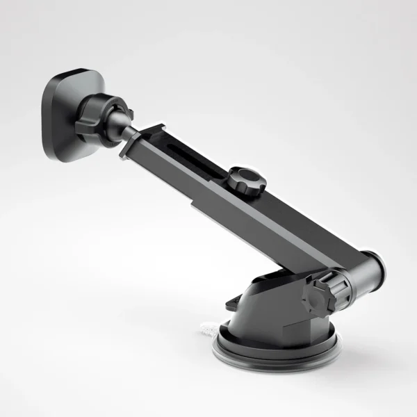 Dudao magnetic car phone holder with telescopic arm black (F6Max)eng