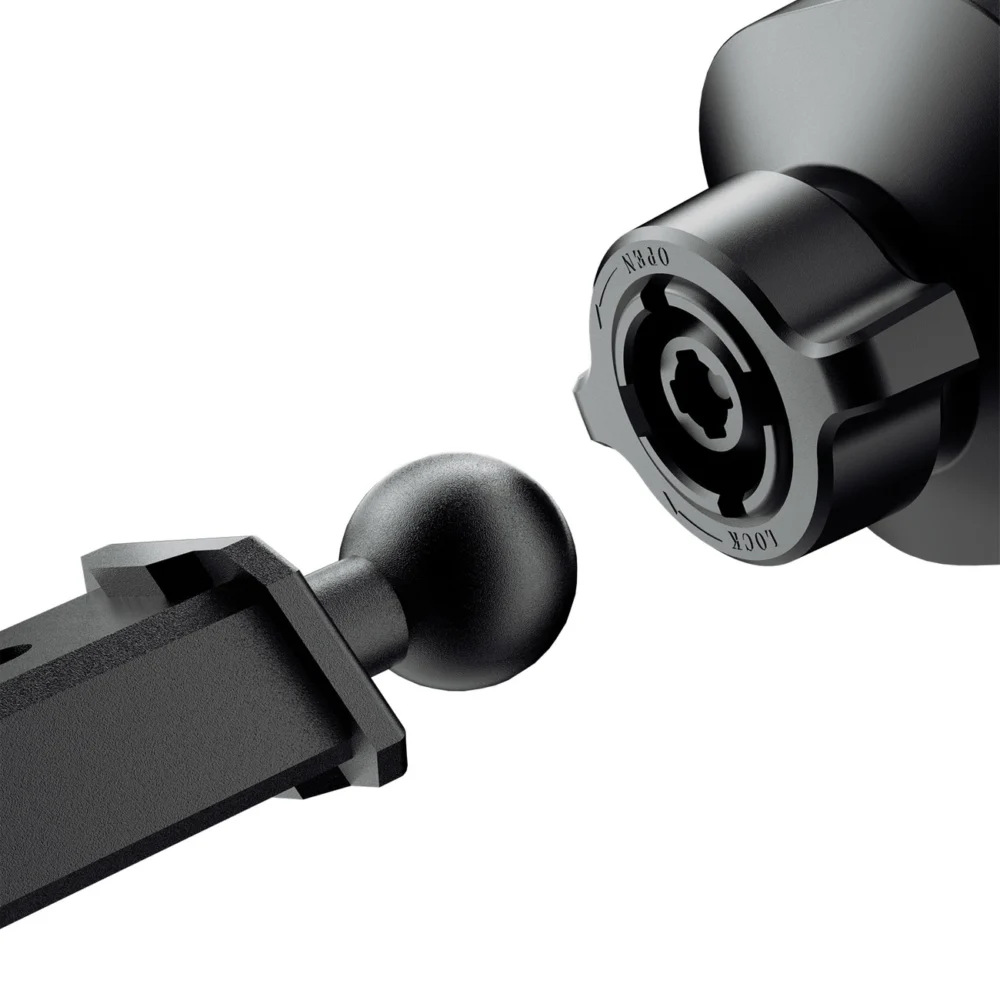 Dudao magnetic car phone holder with telescopic arm black (F6Max)eng