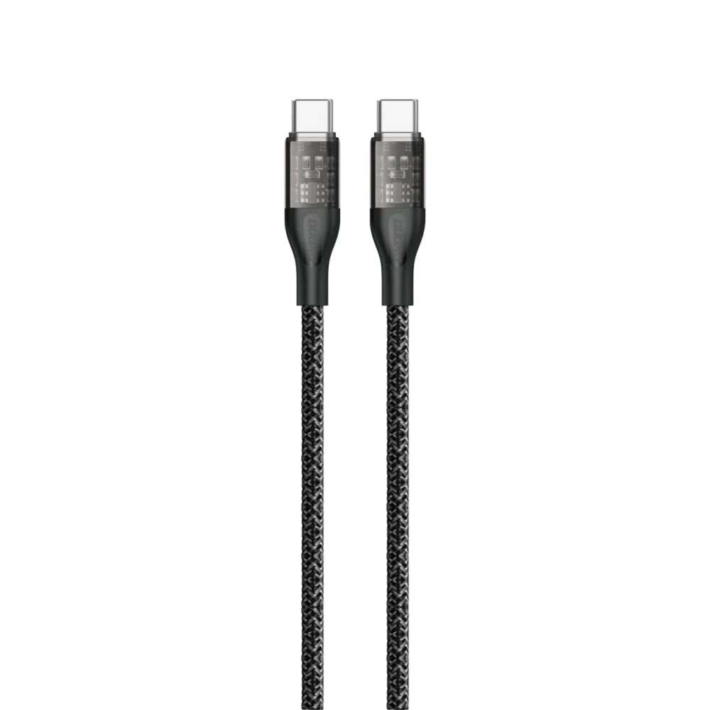 Dudao L22C USB-C - USB-C cable 120W 1m - grayeng