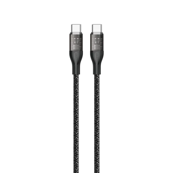 Dudao L22C USB-C - USB-C cable 120W 1m - grayeng