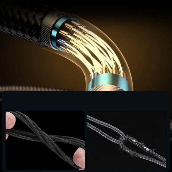 Joyroom Gaming Cable S-CL020A6 Lightning (angled) / USB-C (straight) 20W 1.2 m - blackeng