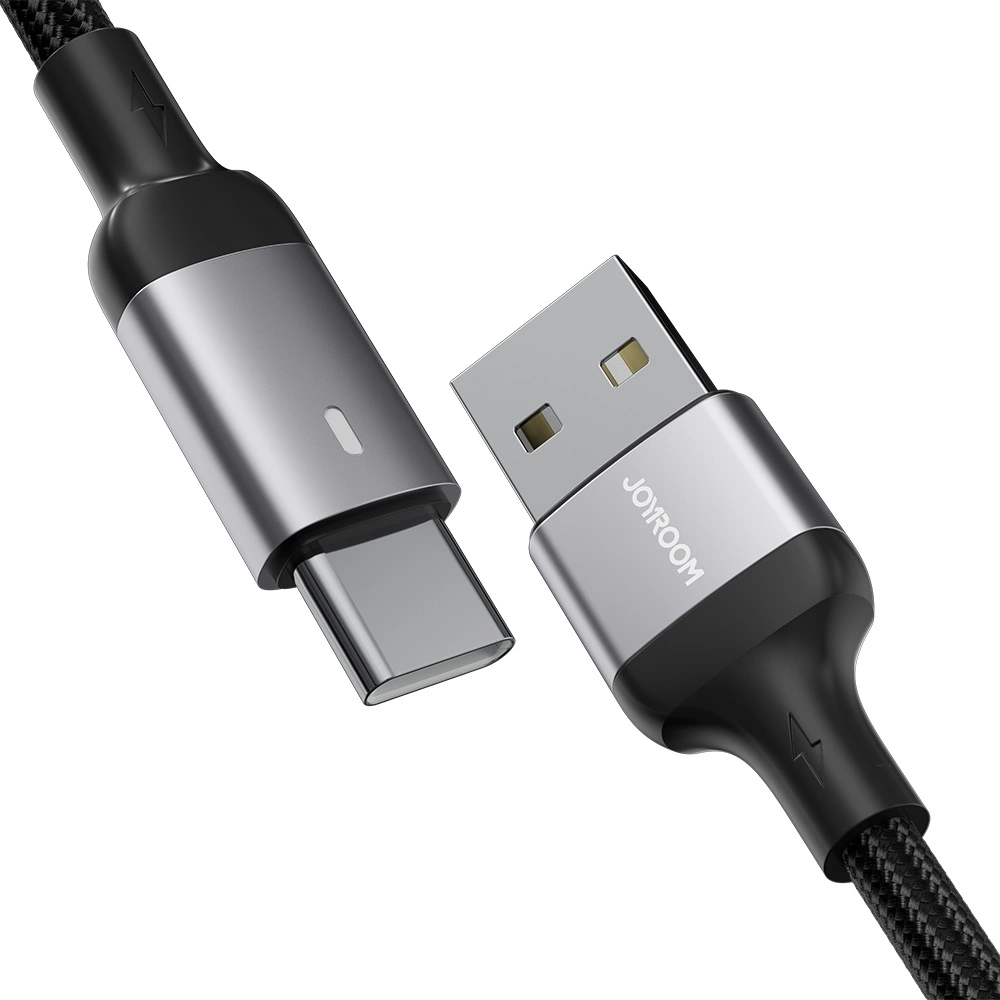 Joyroom Extraordinary Series A10 USB-A / USB-C 3A Cable 1.2 m - Blackeng