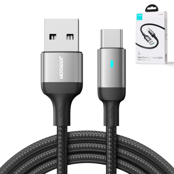 Joyroom Extraordinary Series A10 USB-A / USB-C 3A Cable 1.2 m - Blackeng