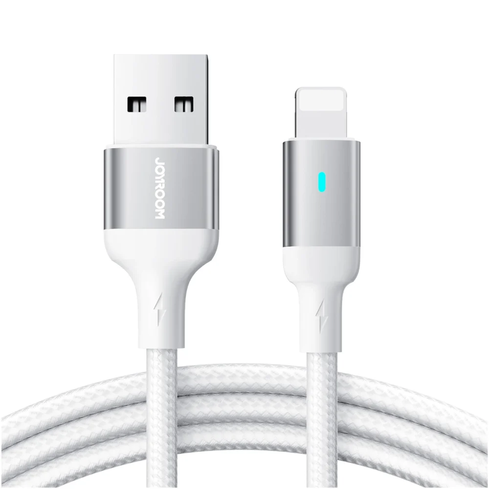 Joyroom Extraordinary Series A10 USB-A / Lightning 2.4A cable 1.2 m - whiteeng