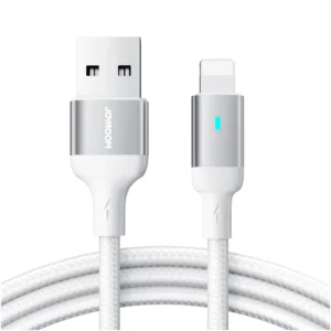 Joyroom Extraordinary Series A10 USB-A / Lightning 2.4A cable 1.2 m - whiteeng