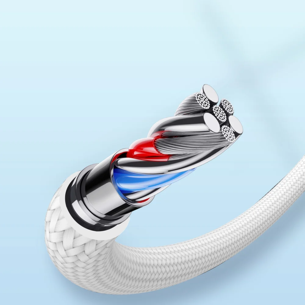 Joyroom Extraordinary Series A10 USB-A / Lightning 2.4A cable 1.2 m - whiteeng