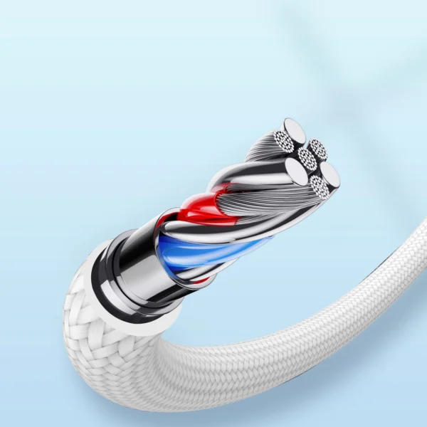 Joyroom Extraordinary Series A10 USB-A / Lightning 2.4A cable 1.2 m - whiteeng