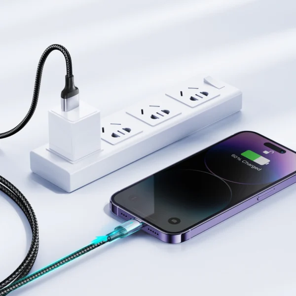 Joyroom Extraordinary Series A10 USB-A / Lightning 2.4A Cable 1.2 m - Blackeng