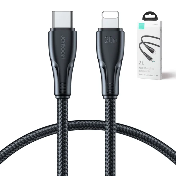 Joyroom Surpass Series A11 Lightning / USB-C 20W 1.2 m cable - blackeng