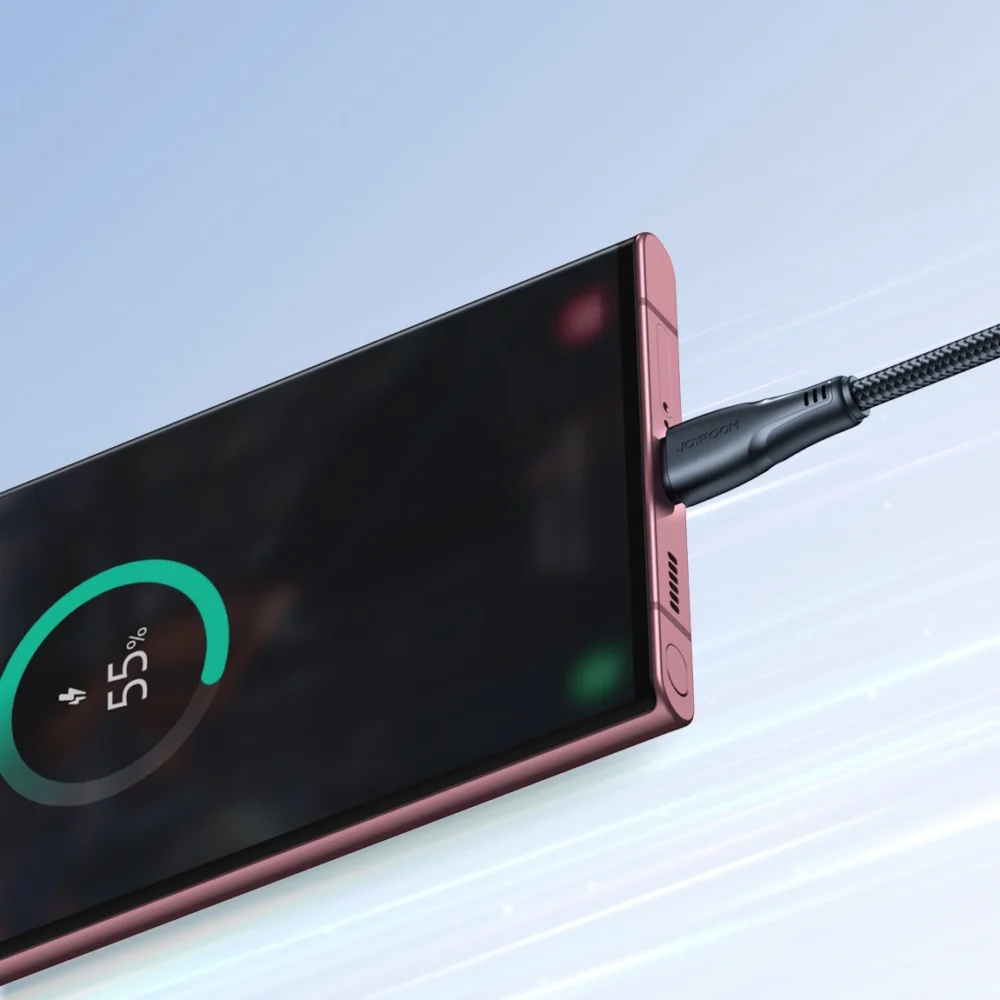 Joyroom Surpass Series A11 USB-A / USB-C 3A Cable 1.2 m - Blackeng