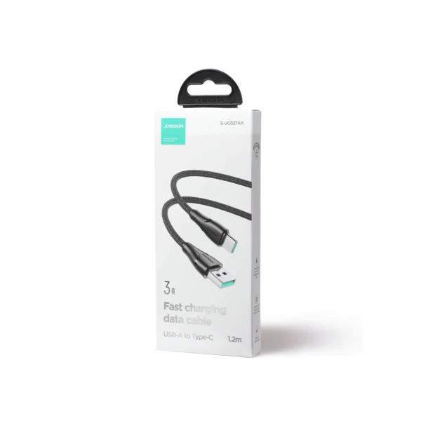 Joyroom Surpass Series A11 USB-A / USB-C 3A Cable 1.2 m - Blackeng