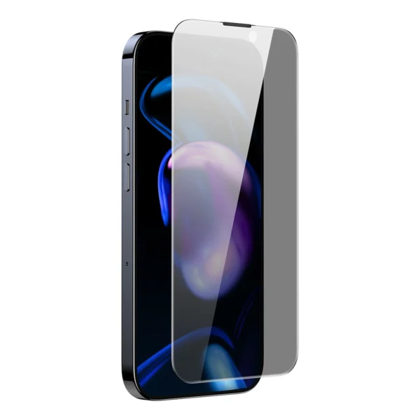 Baseus Privacy Tempered Glass for iPhone 14 Pro Full Screen 0.3mm Privacy Filter Anti Spy + Mounting Frameeng