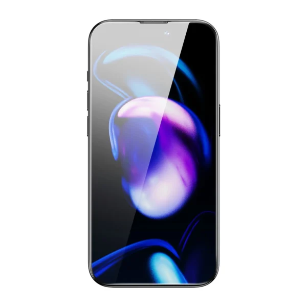 Baseus Set of 2x Tempered Glass for iPhone 14 Pro Full Screen with Speaker Cover 0.3mm + Mounting Frameeng