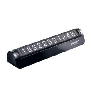 Ugreen car telephone number plate black (LP178)eng