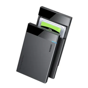 Ugreen adapter enclosure for SATA 2.5'' 6TB drive USB-C 3.0 black (US221)eng