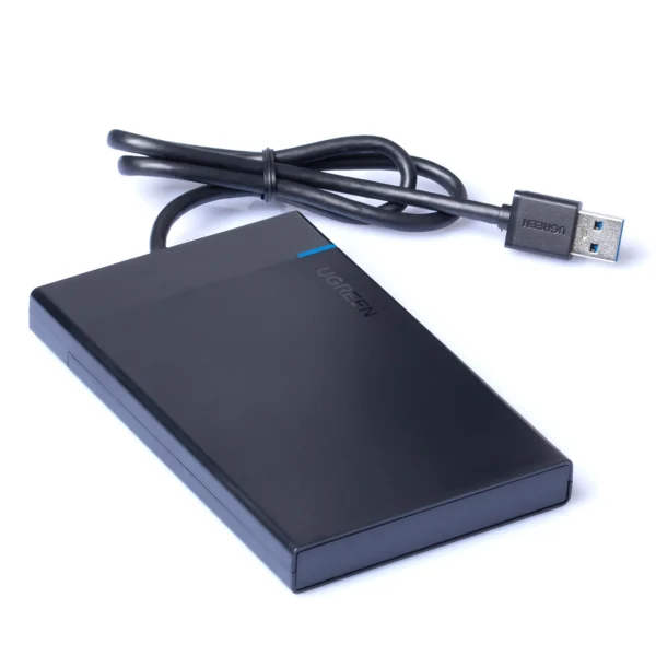 Ugreen adapter enclosure for SATA 2.5'' 5TB USB 3.0 disk drive black (US221)eng