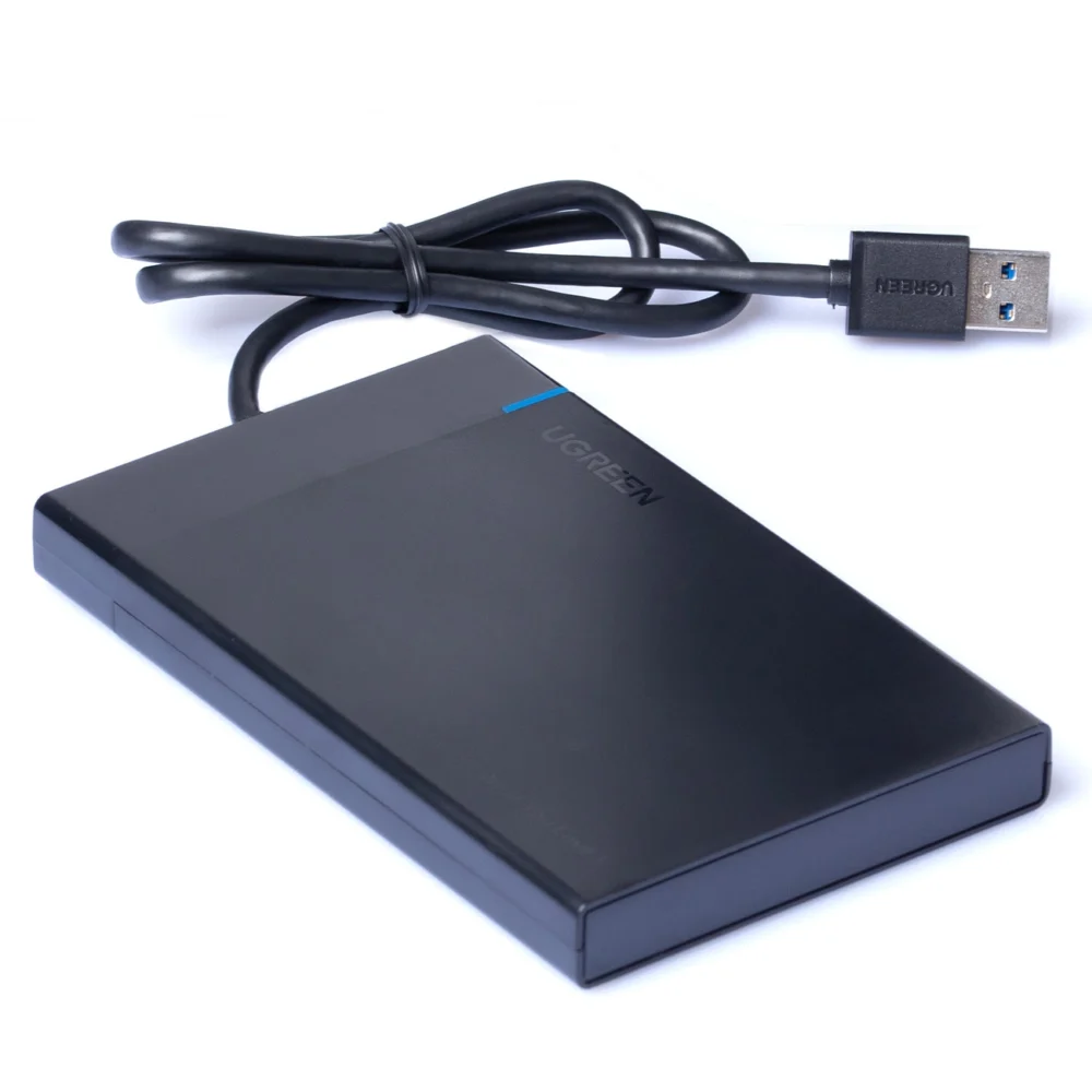 Ugreen adapter enclosure for SATA 2.5'' 5TB USB 3.0 disk drive black (US221)eng