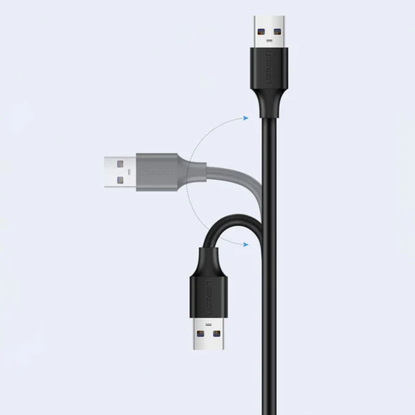 Ugreen USB (male) - USB (female) 2.0 extension cable 480Mb/s 3m black (US103)eng