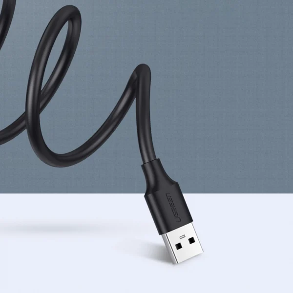 Ugreen USB (male) - USB (female) 2.0 extension cable 480Mb/s 3m black (US103)eng