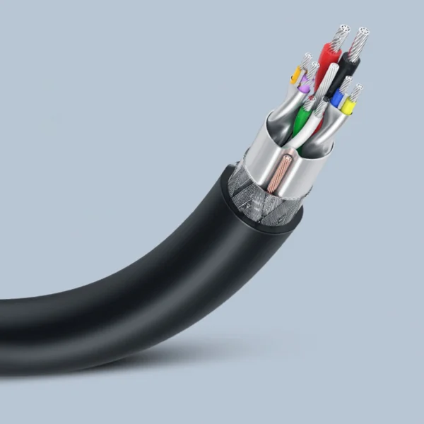 Ugreen USB cable - USB 2.0 480Mb/s 0.25m black (US102)eng
