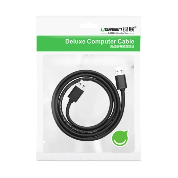 Ugreen USB - USB 2.0 480Mb/s cable 1.5m black (US102)eng