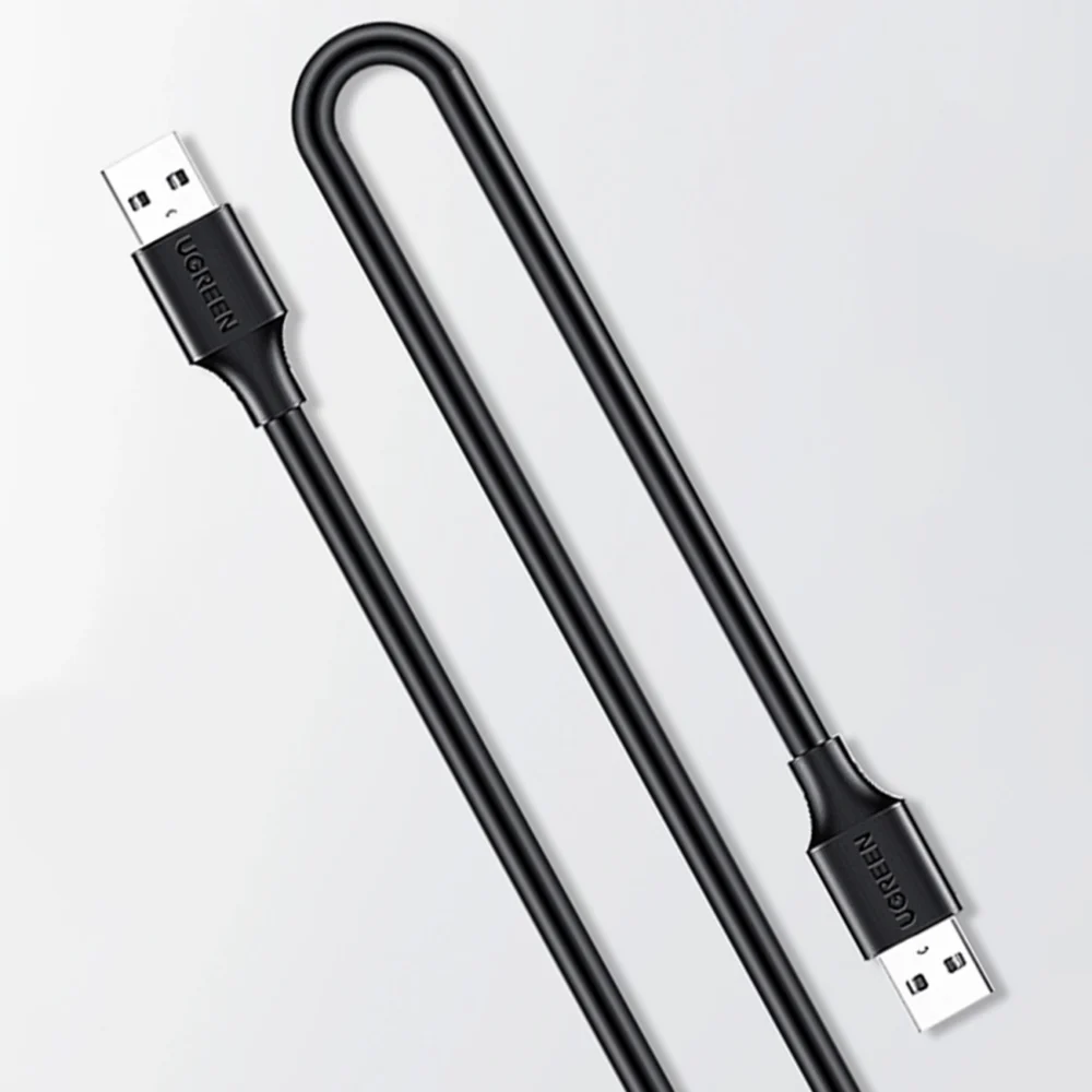Ugreen USB cable - USB 2.0 480Mb/s 3m black (US102)eng