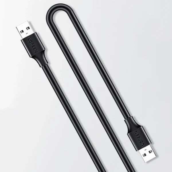 Ugreen USB cable - USB 2.0 480Mb/s 3m black (US102)eng