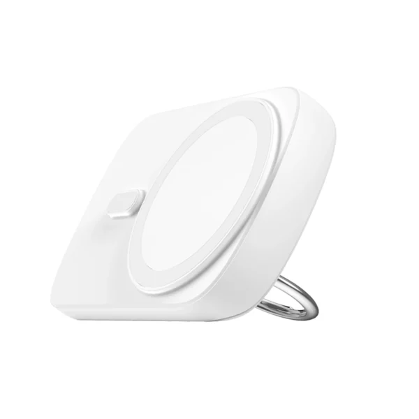 Joyroom inductive power bank 6000mAh with ring and stand up to 20W white (JR-W030)eng