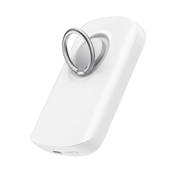 Joyroom inductive power bank 6000mAh with ring and stand up to 20W white (JR-W030)eng