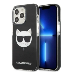Karl Lagerfeld KLHCP13LTPECK iPhone 13 Pro / 13 6.1" hardcase black/black Choupette Headeng