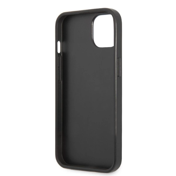 Karl Lagerfeld KLHCP13MSFMP2K iPhone 13 6.1" hardcase black/black Saffiano Plaqueeng
