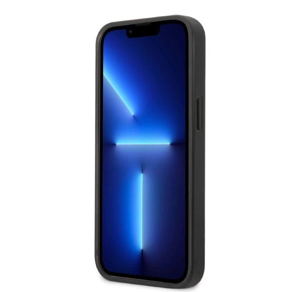 Karl Lagerfeld KLHCP13SPMNIKBL iPhone 13 mini 5.4" hardcase blue/blue Monogram Ikonik Patcheng