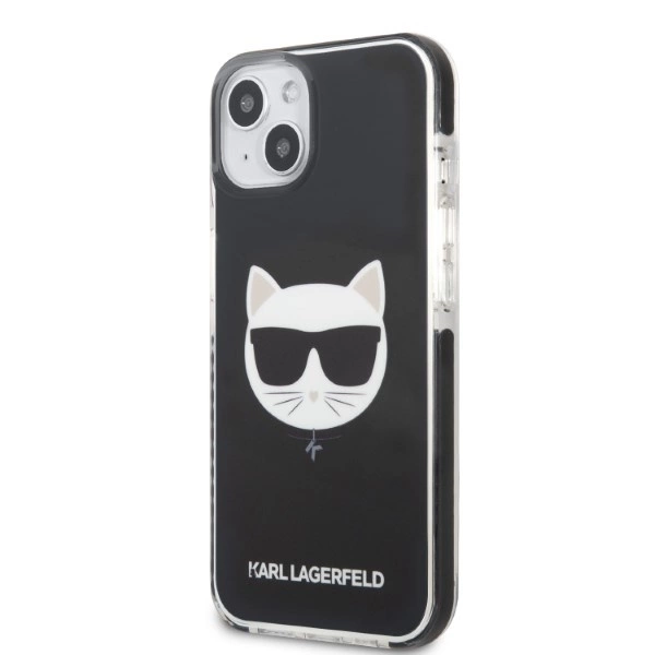 Karl Lagerfeld KLHCP13STPECK iPhone 13 mini 5.4" hardcase black/black Choupette Headeng