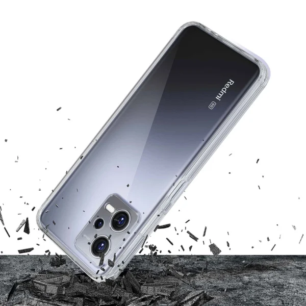 Case for Xiaomi Redmi Note 12 Pro+ silicone from the 3mk Clear Case series - transparenteng