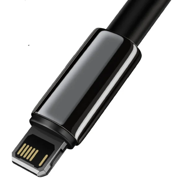 [AFTER RETURN] Baseus Tungsten USB - Lightning cable 2.4 A 1 m black (CALWJ-01)eng
