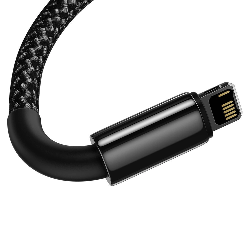 [AFTER RETURN] Baseus Tungsten USB - Lightning cable 2.4 A 1 m black (CALWJ-01)eng