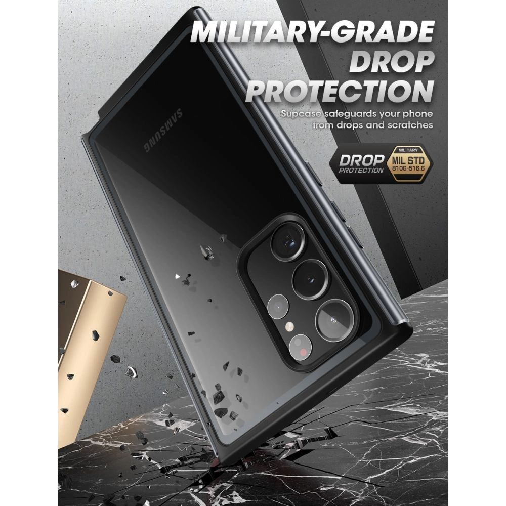 Supcase Edge XT Case for Samsung Galaxy S23 Ultra - Blackeng
