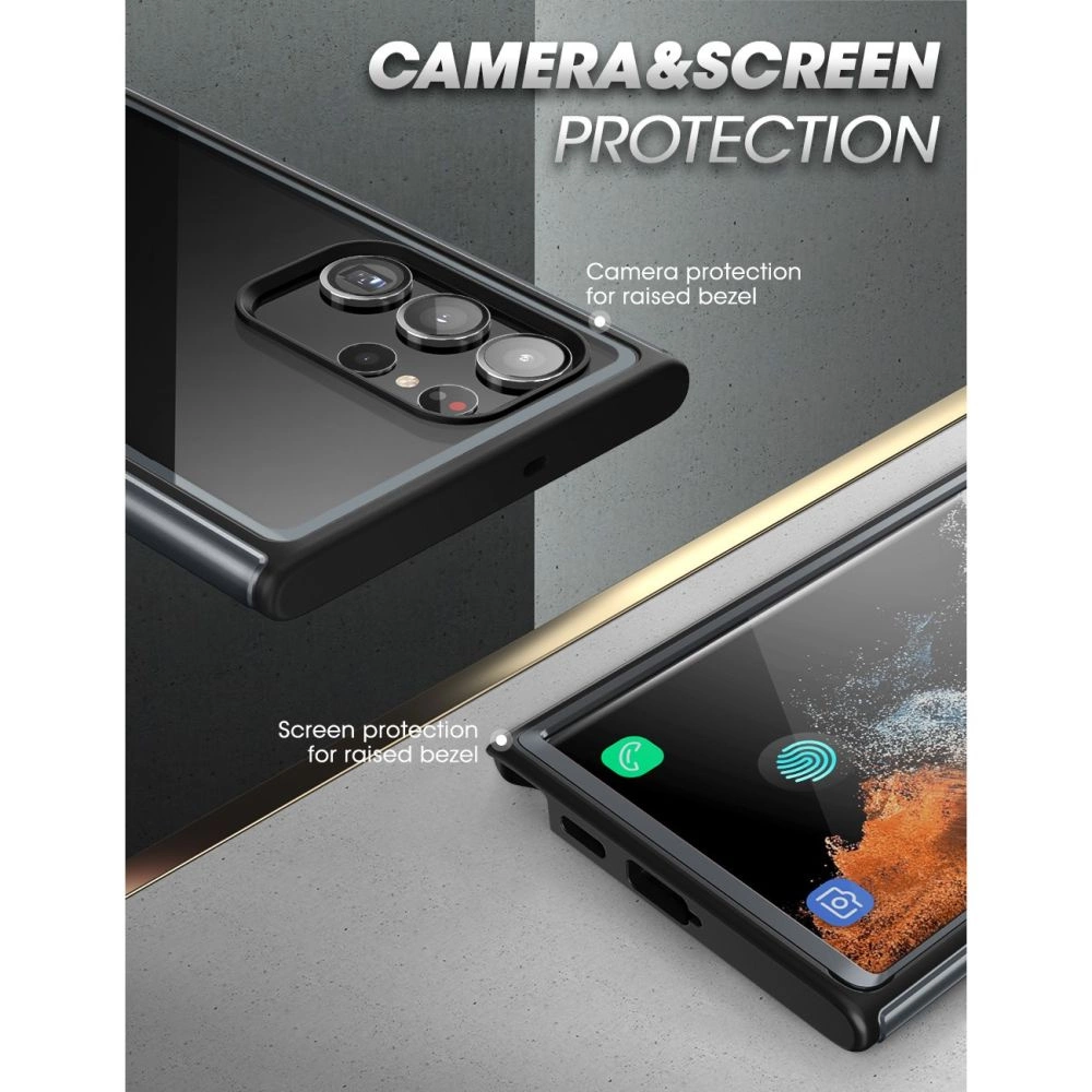 Supcase Edge XT Case for Samsung Galaxy S23 Ultra - Blackeng