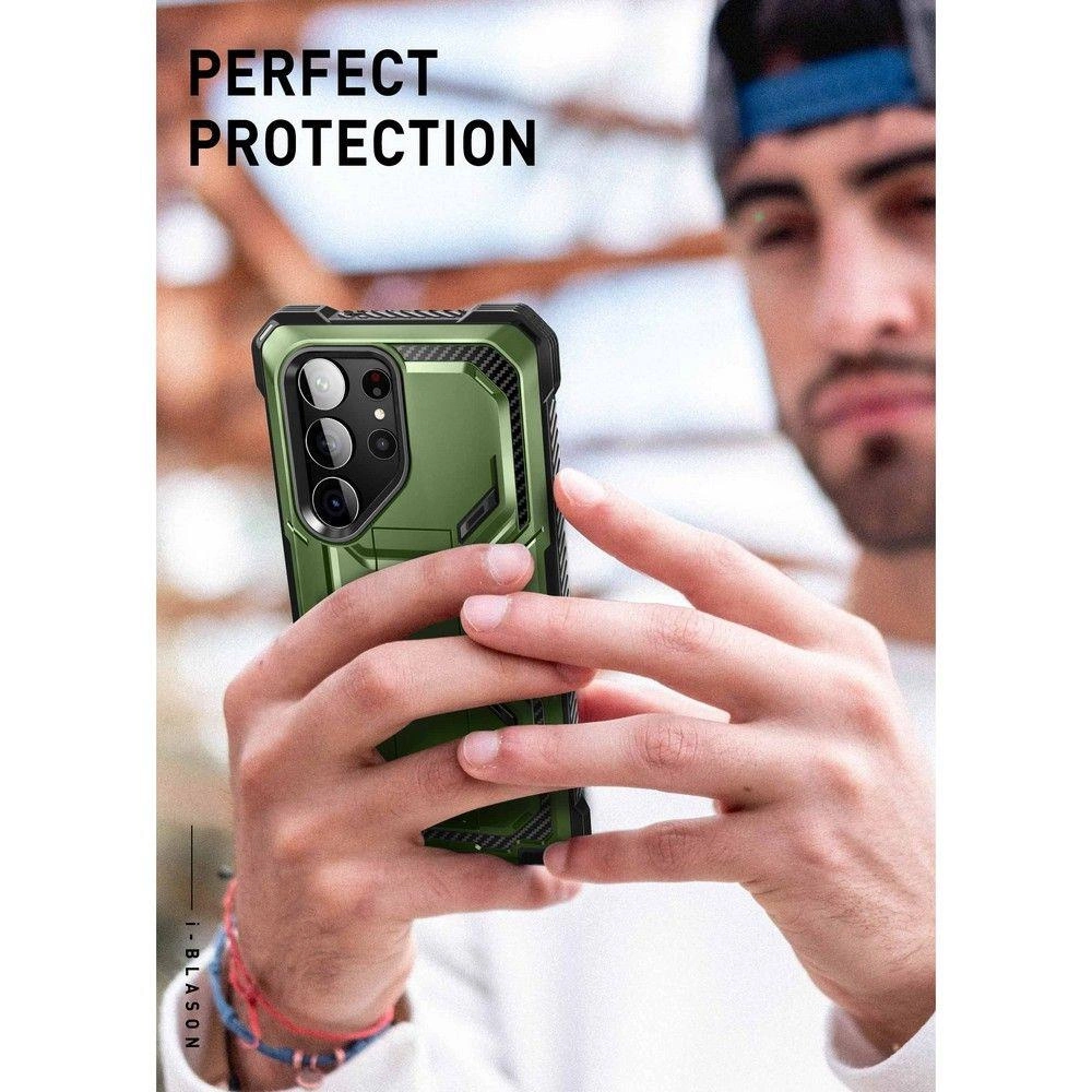 Supcase IBLSN ArmorBox Case for Samsung Galaxy S23 Ultra - Greeneng