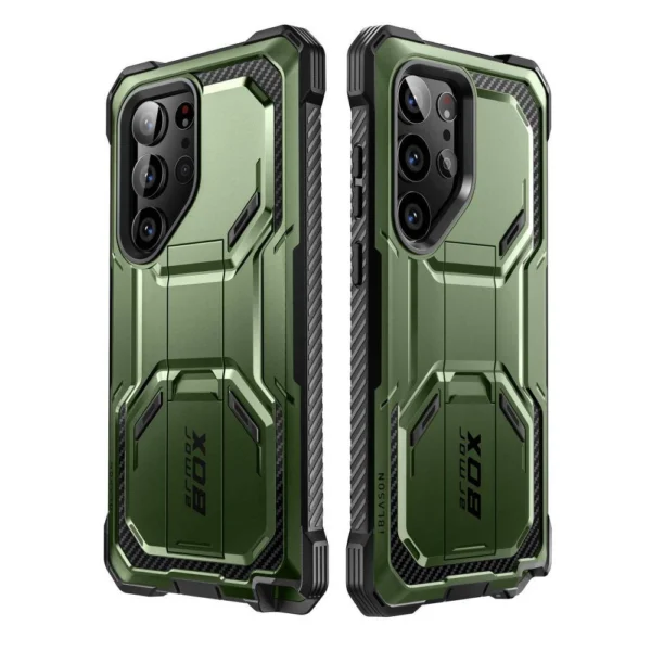 Supcase IBLSN ArmorBox Case for Samsung Galaxy S23 Ultra - Greeneng