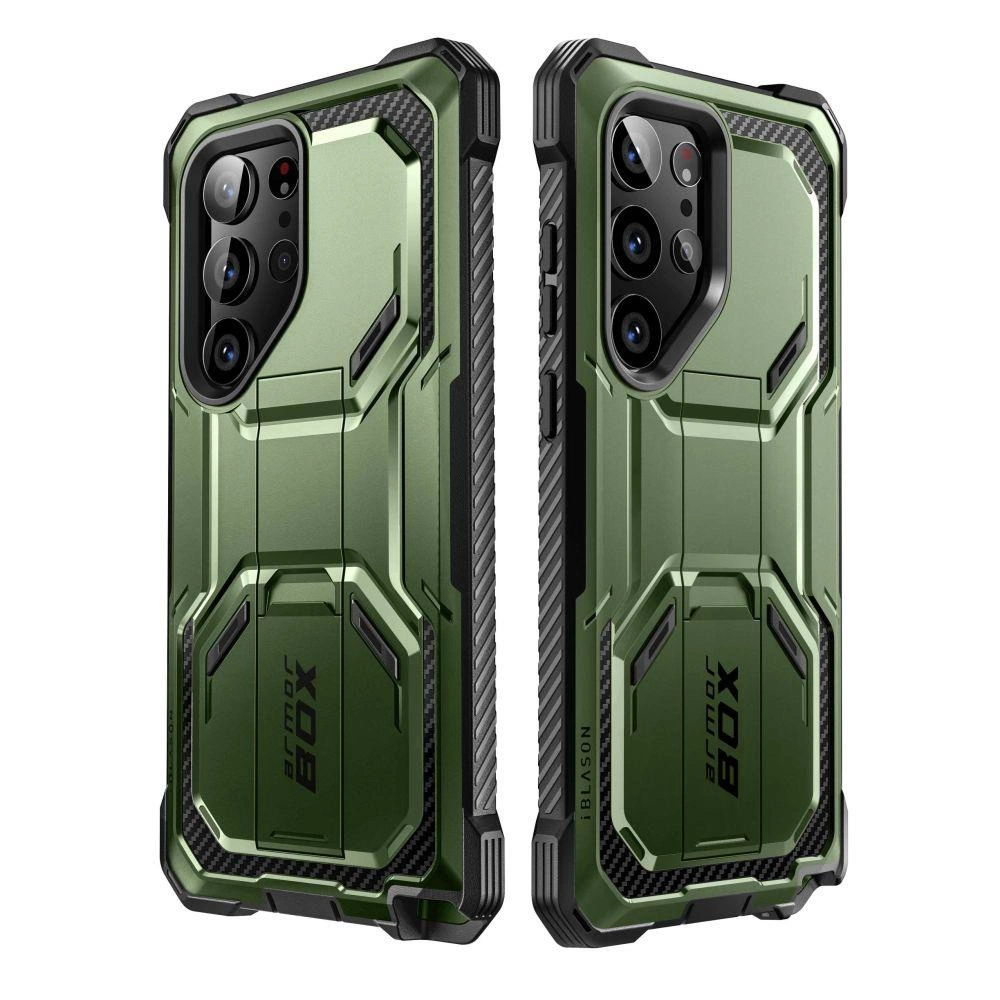 Supcase IBLSN ArmorBox Case for Samsung Galaxy S23 Ultra - Greeneng