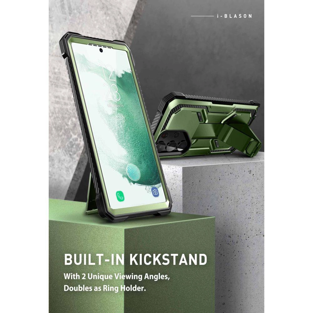Supcase IBLSN ArmorBox Case for Samsung Galaxy S23 Ultra - Greeneng