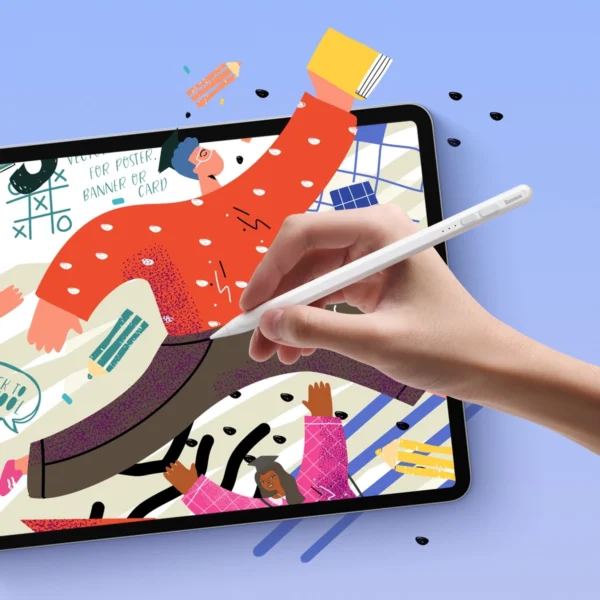 Active stylus for iPad Baseus Smooth Writing 2 SXBC060502 - whiteeng