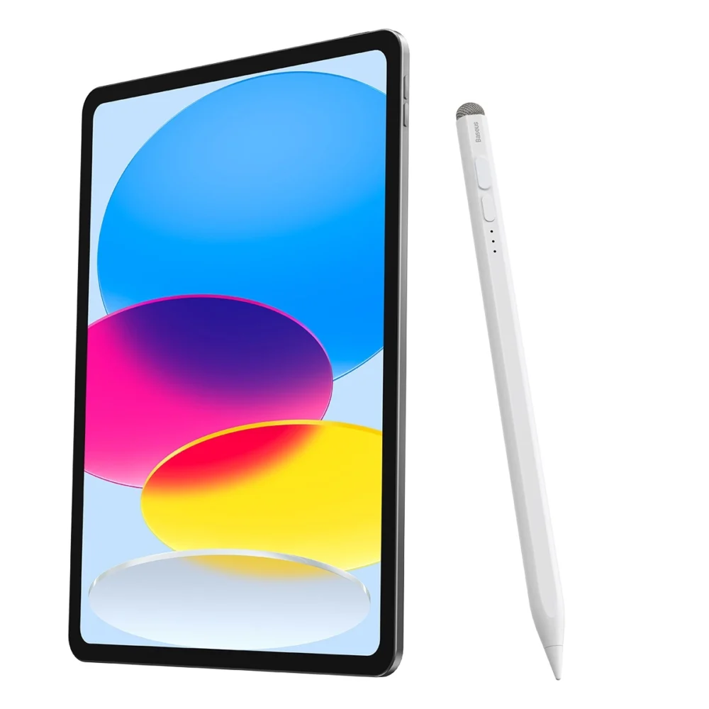Active / Passive Stylus Pen for iPad Baseus Smooth Writing 2 SXBC060302 - Whiteeng
