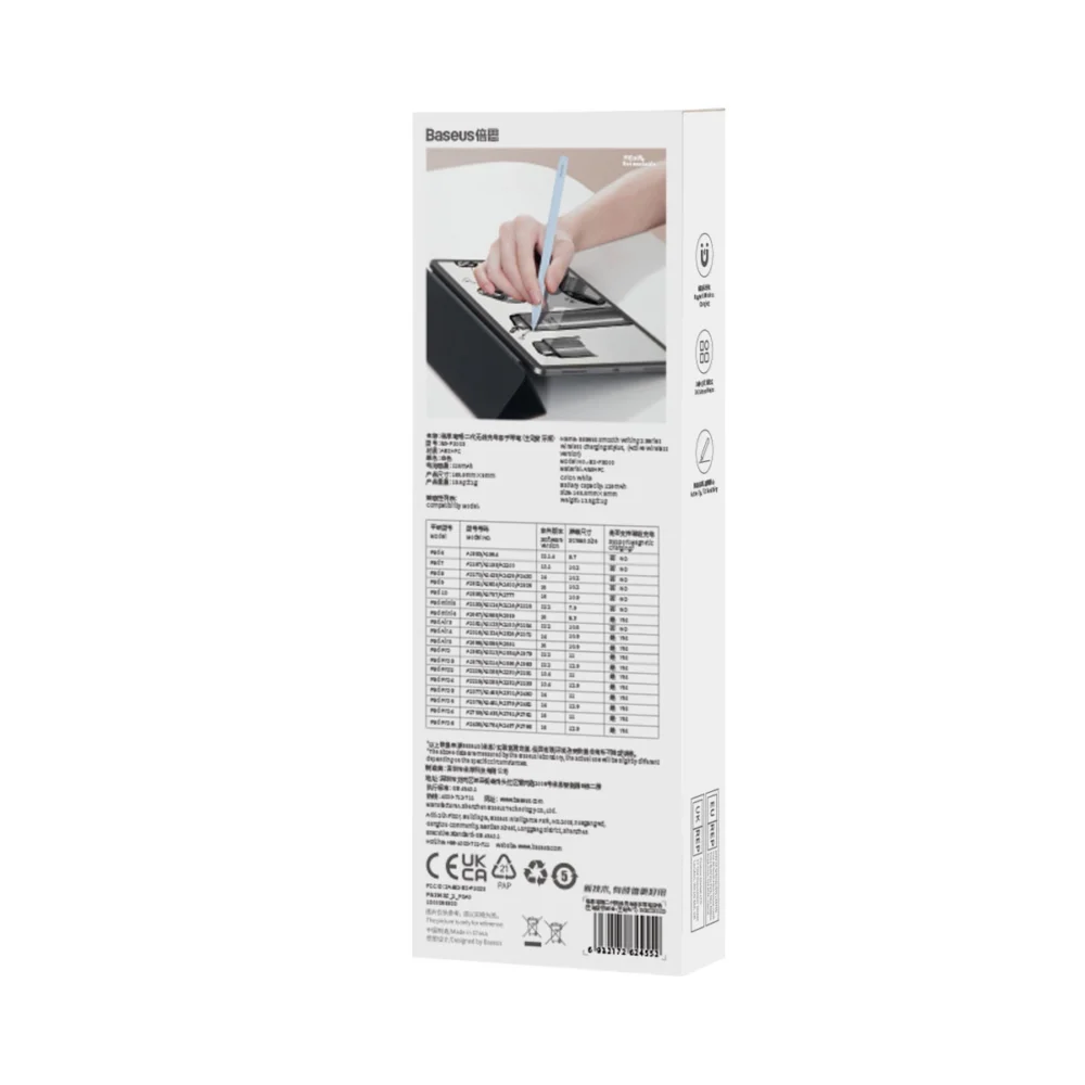 Active stylus for iPad Baseus Smooth Writing 2 SXBC060103 - blueeng