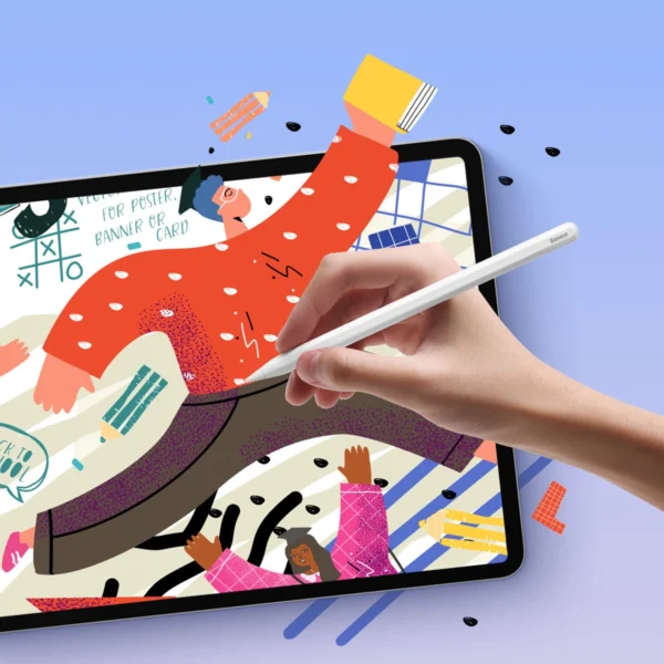 Active stylus for iPad Baseus Smooth Writing 2 SXBC060002 - whiteeng
