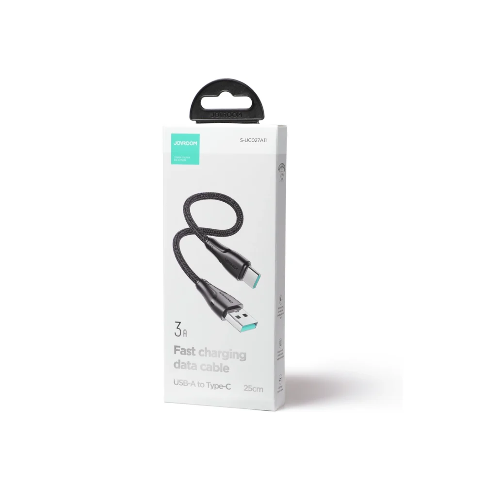 Joyroom Surpass Series A11 Lightning /USB-C 20W 0.25 m cable - blackeng